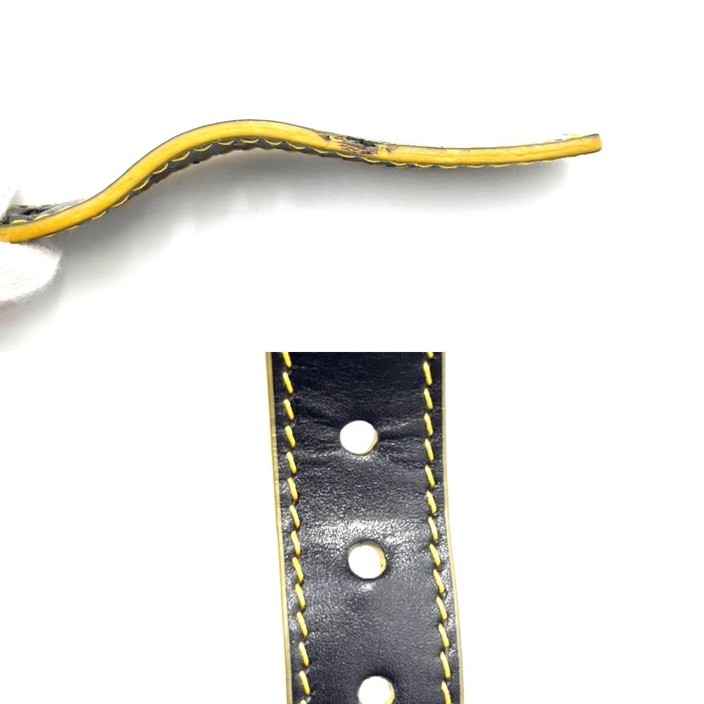 Prada Triangle Floral Backpack Nylon Leather Brow… - image 7